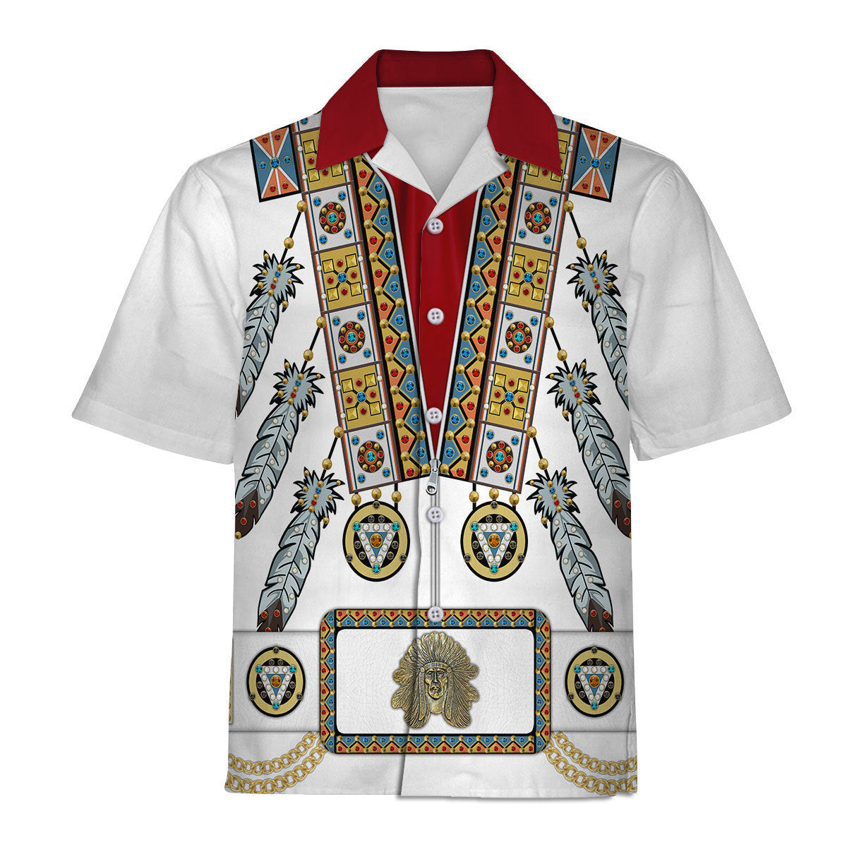 Elvis Chief Jumpsuits Costume Hoodie Sweatshirt T-Shirt Tracksuit