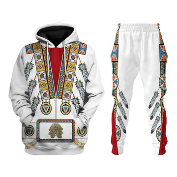 Elvis Chief Jumpsuits Costume Hoodie Sweatshirt T-Shirt Tracksuit