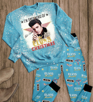 PREMIUM ELV PAJAMAS SET LD - TH1791