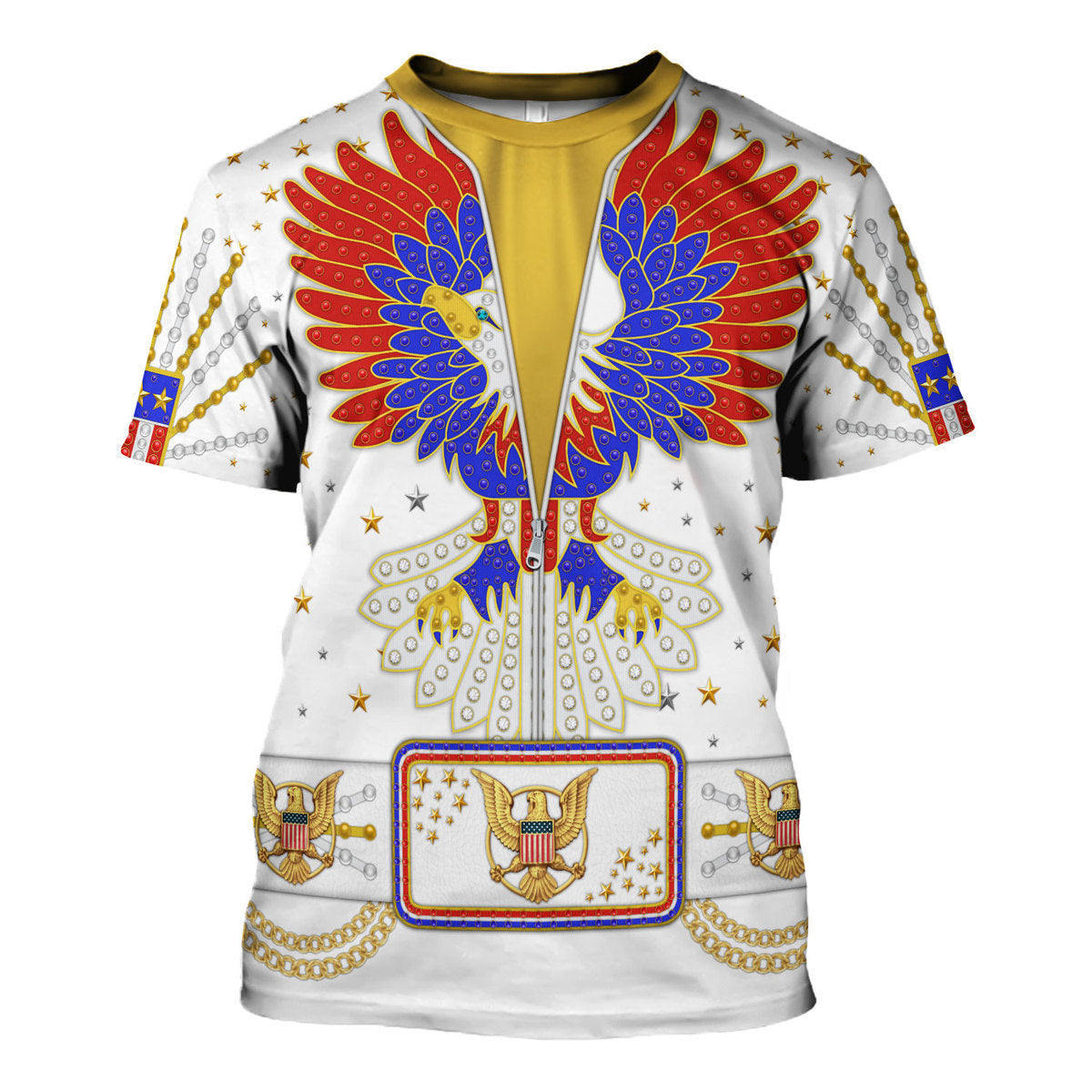 Elvis New Generation Eagle Jumpsuit Costume Hoodie Sweatshirt T-Shirt Tracksuit
