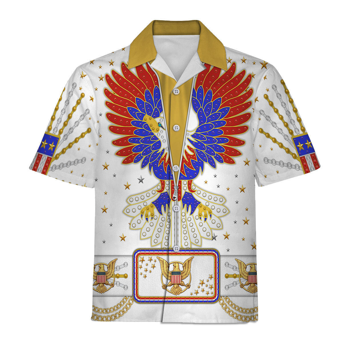 Elvis New Generation Eagle Jumpsuit Costume Hoodie Sweatshirt T-Shirt Tracksuit
