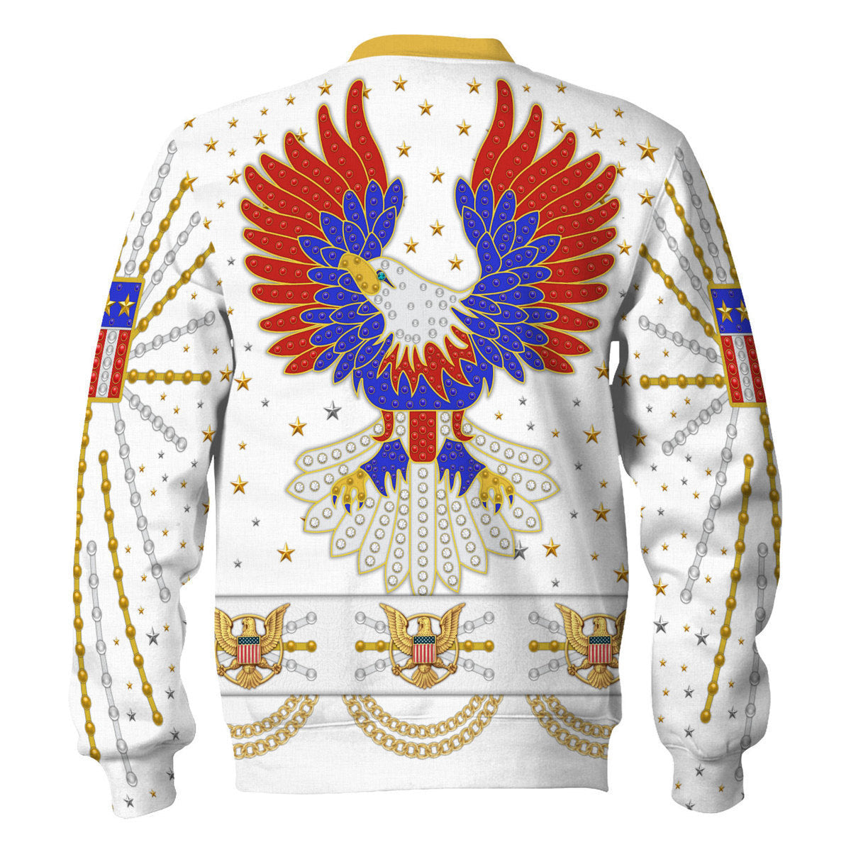 Elvis New Generation Eagle Jumpsuit Costume Hoodie Sweatshirt T-Shirt Tracksuit