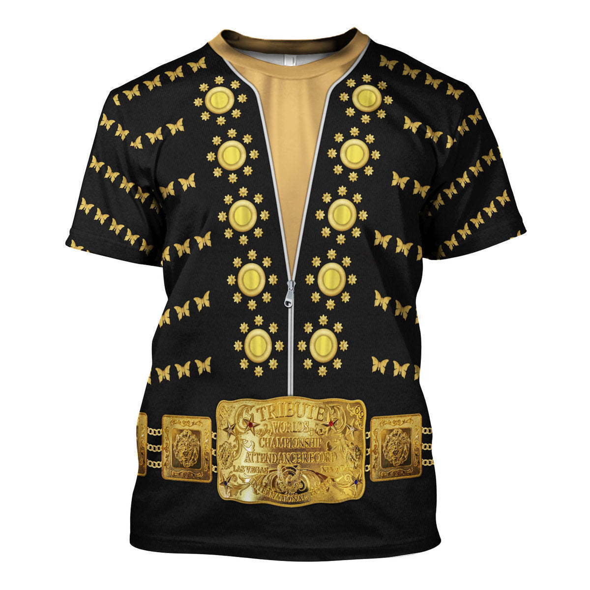 Elvis Butterfly Jumpsuit Costume Hoodie Sweatshirt T-Shirt Tracksuit