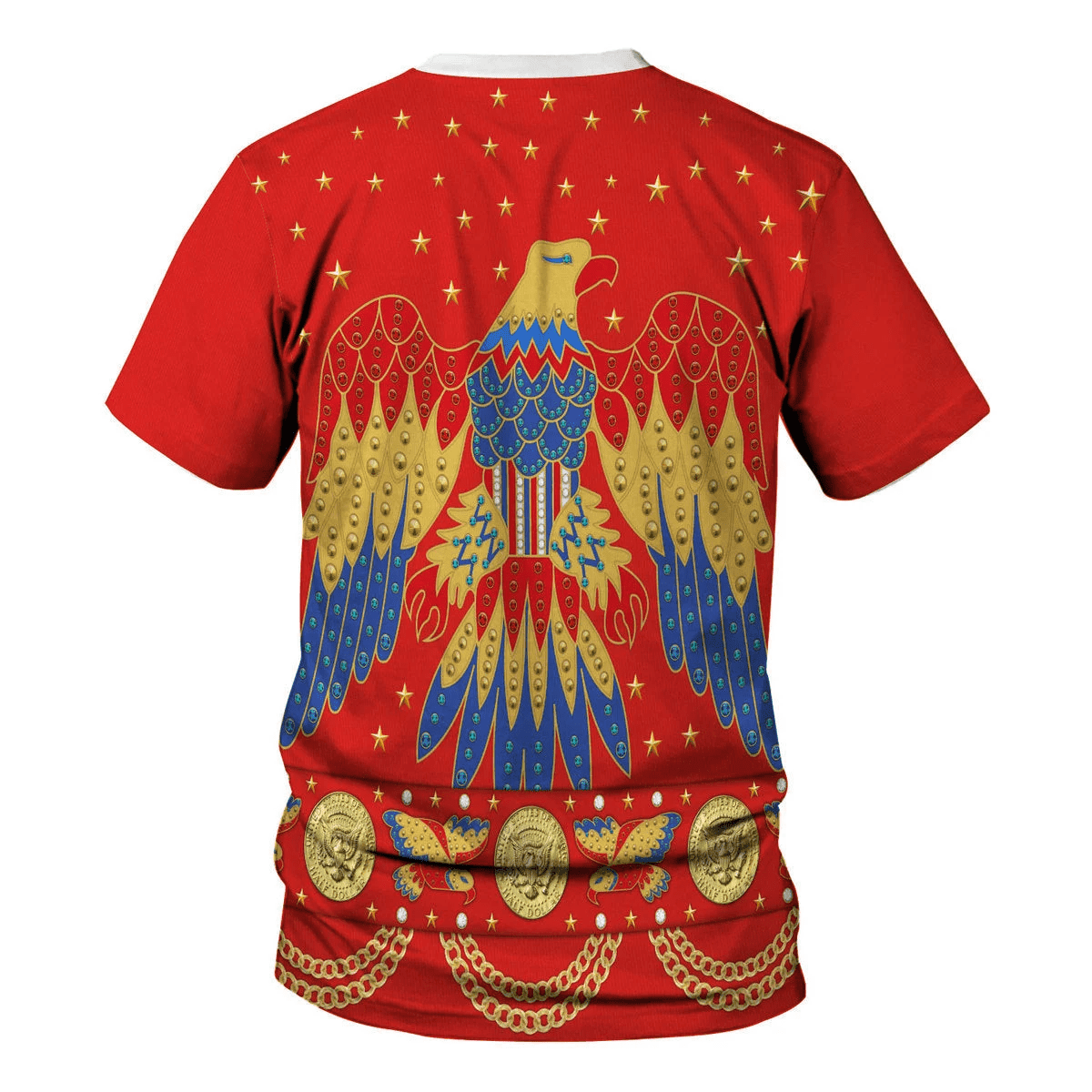 Elvis Presley EAGLE Red Costume Hoodie Sweatshirt T-Shirt Tracksuit