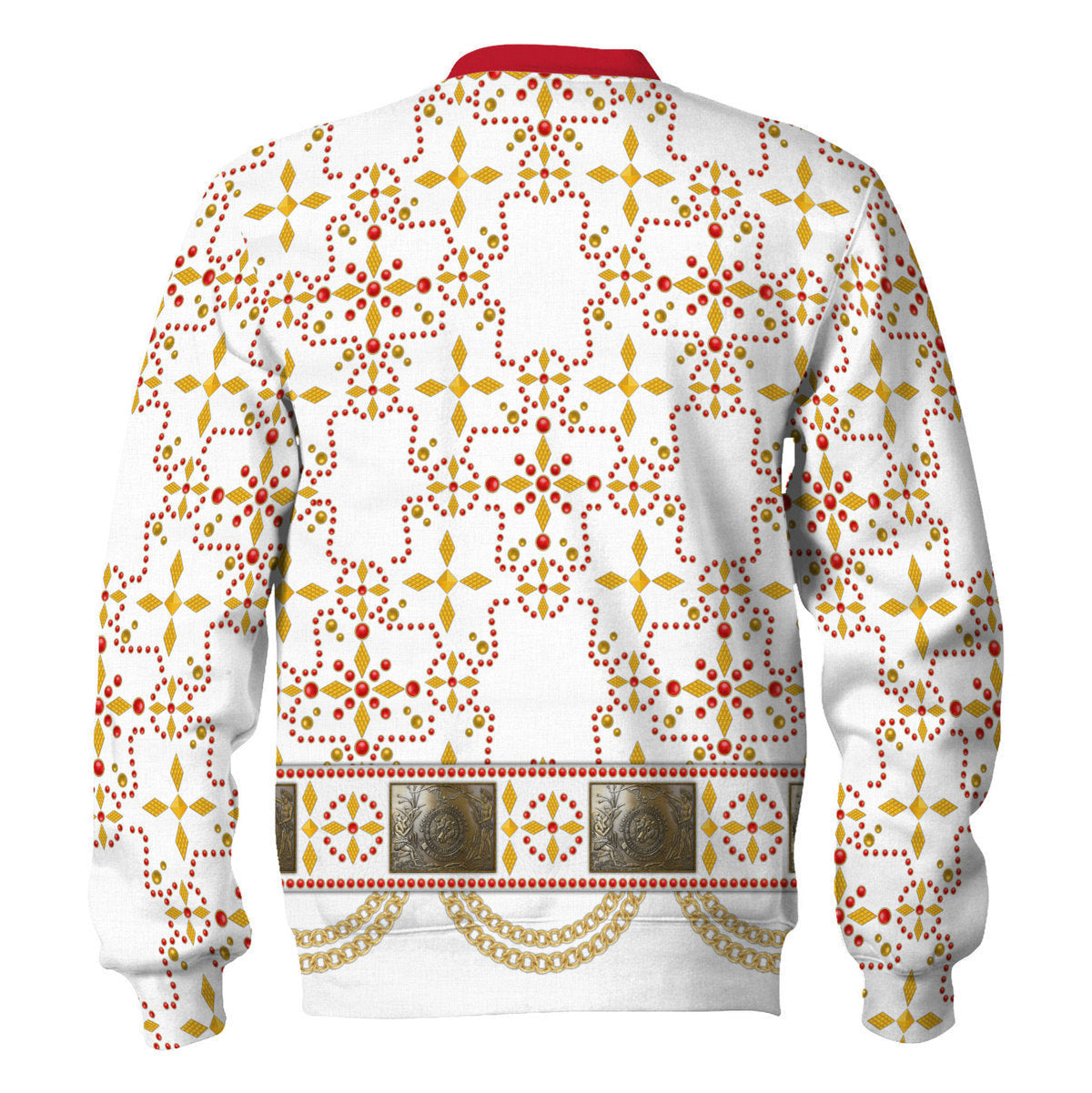 Elvis White Conquistador Jumpsuit Costume Hoodie Sweatshirt T-Shirt Tracksuit