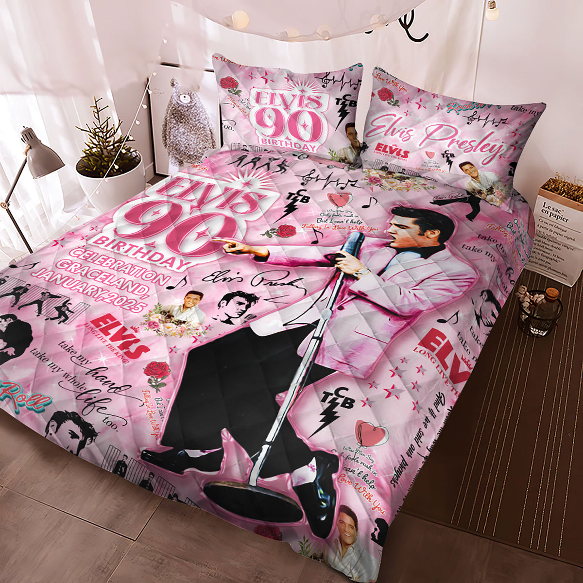 Premium 3-Piece Bedding Set HMT TND ELV 71241
