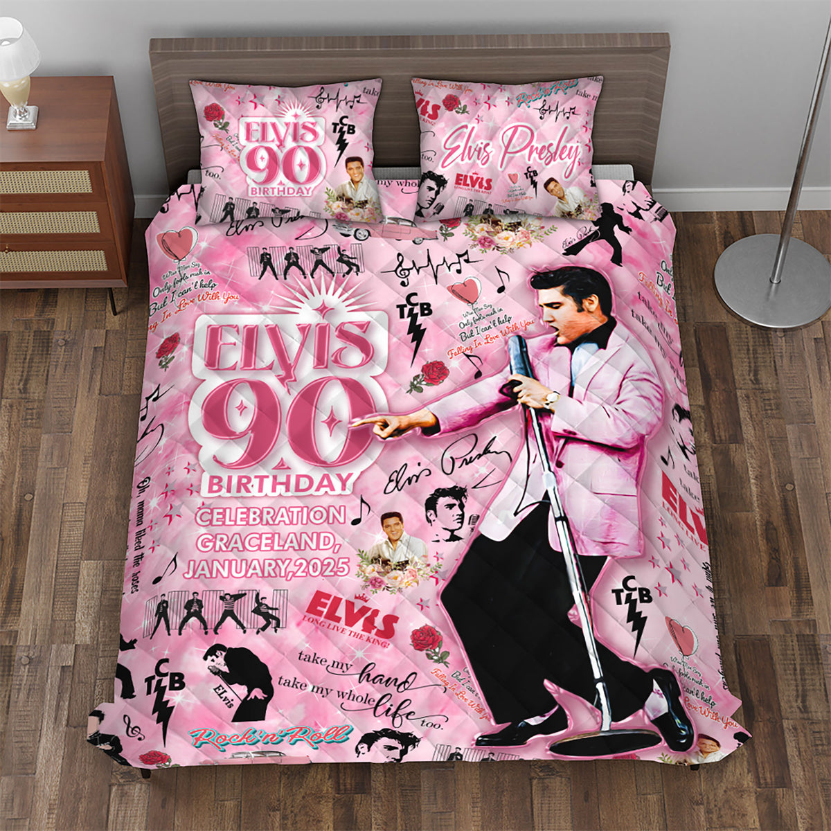 Premium 3-Piece Bedding Set HMT TND ELV 71241