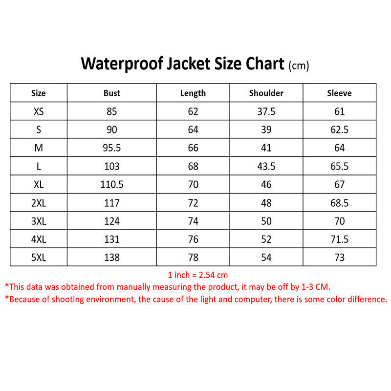 Custom Name SCN Waterproof Jacket Multicolor