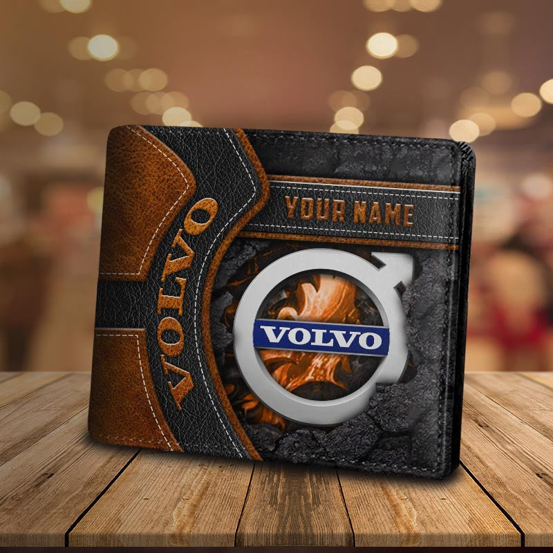 Custom Name VV DMHD1001 3D Printed Leather Wallet Multicolor YVT0768