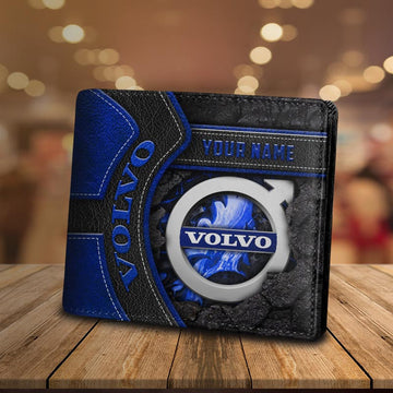 Custom Name VV DMHD1001 3D Printed Leather Wallet Multicolor YVT0768