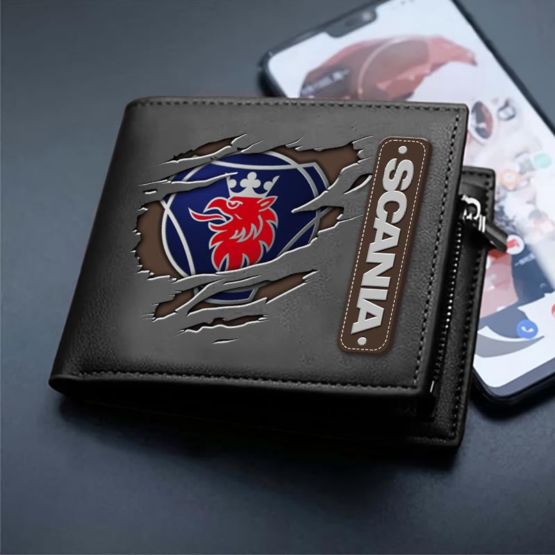 SCN DMHD1258 2D Leather Wallet Multicolor