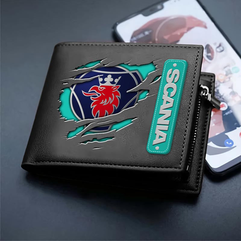 SCN DMHD1258 2D Leather Wallet Multicolor