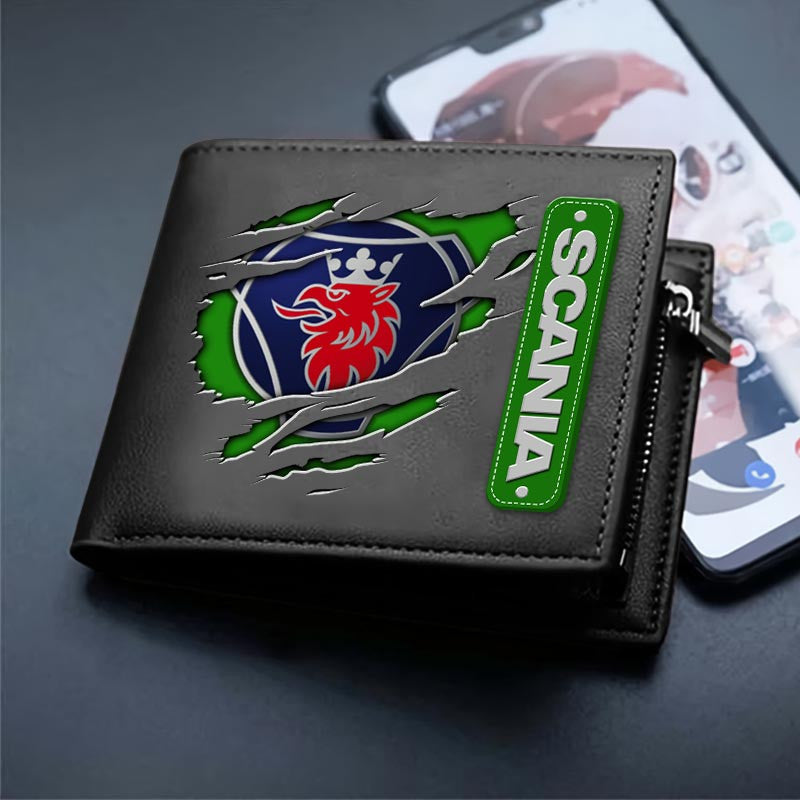 SCN DMHD1258 2D Leather Wallet Multicolor