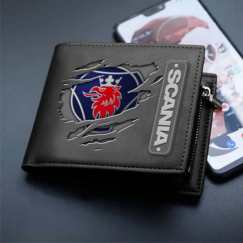 SCN DMHD1258 2D Leather Wallet Multicolor