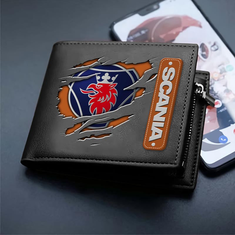 SCN DMHD1258 2D Leather Wallet Multicolor