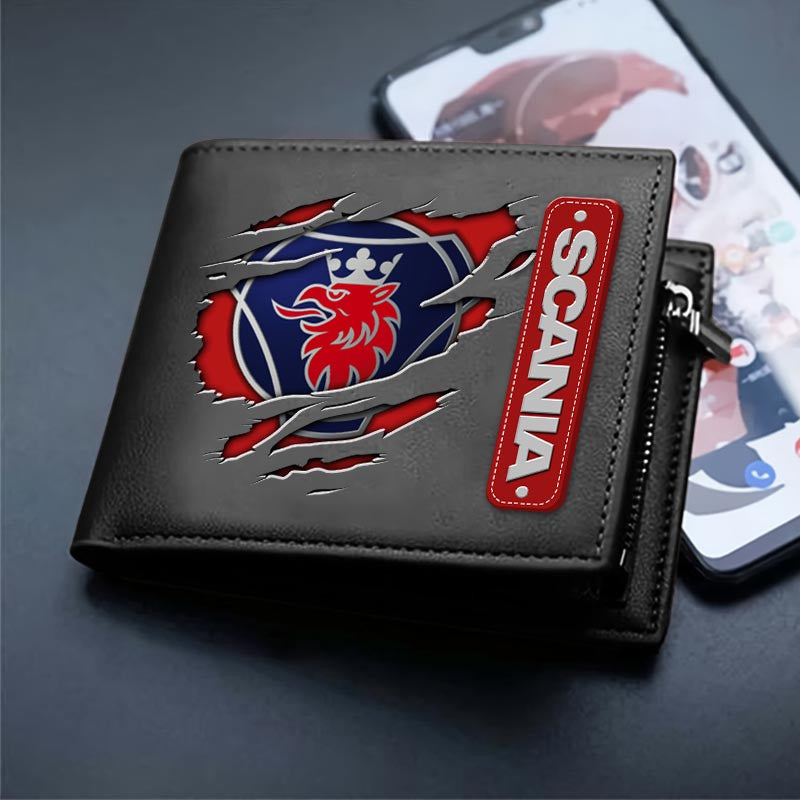SCN DMHD1258 2D Leather Wallet Multicolor