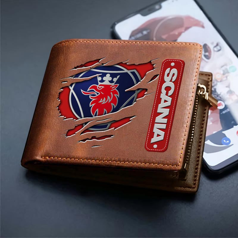 SCN DMHD1258 2D Leather Wallet Multicolor