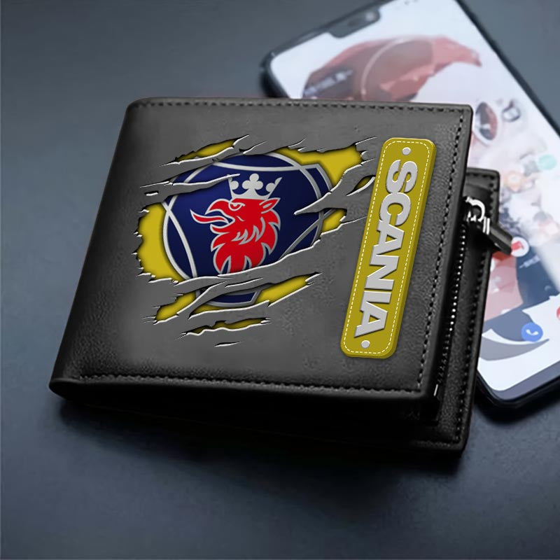 SCN DMHD1258 2D Leather Wallet Multicolor