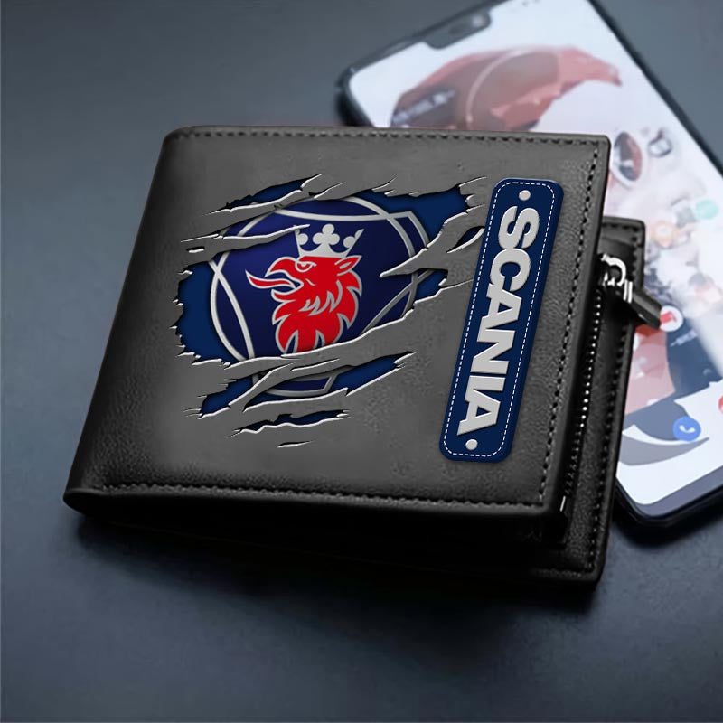 SCN DMHD1258 2D Leather Wallet Multicolor