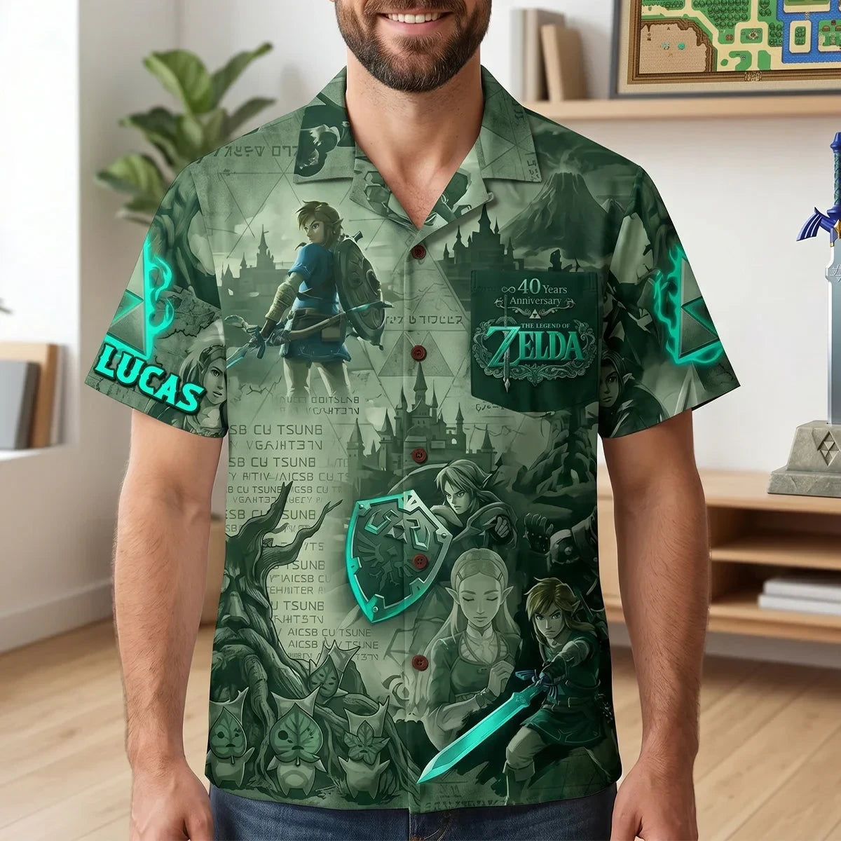 Limited Edition Hawaiian Short Sleeve Shirt LOZP19