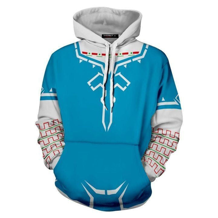 The Legend of Zelda Breath of The Wild Pullover 3D Print Shirts LOZ03