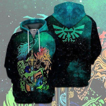 The Legend of Zelda Breath 3D Print Shirts LOZ11
